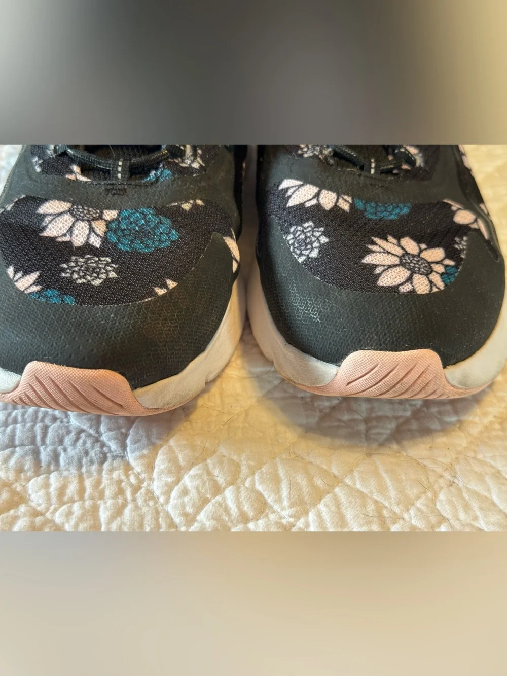 Under Armour Charged RC Womens Running Trainers Floral Print 9.5 M - Picture 12 of 14